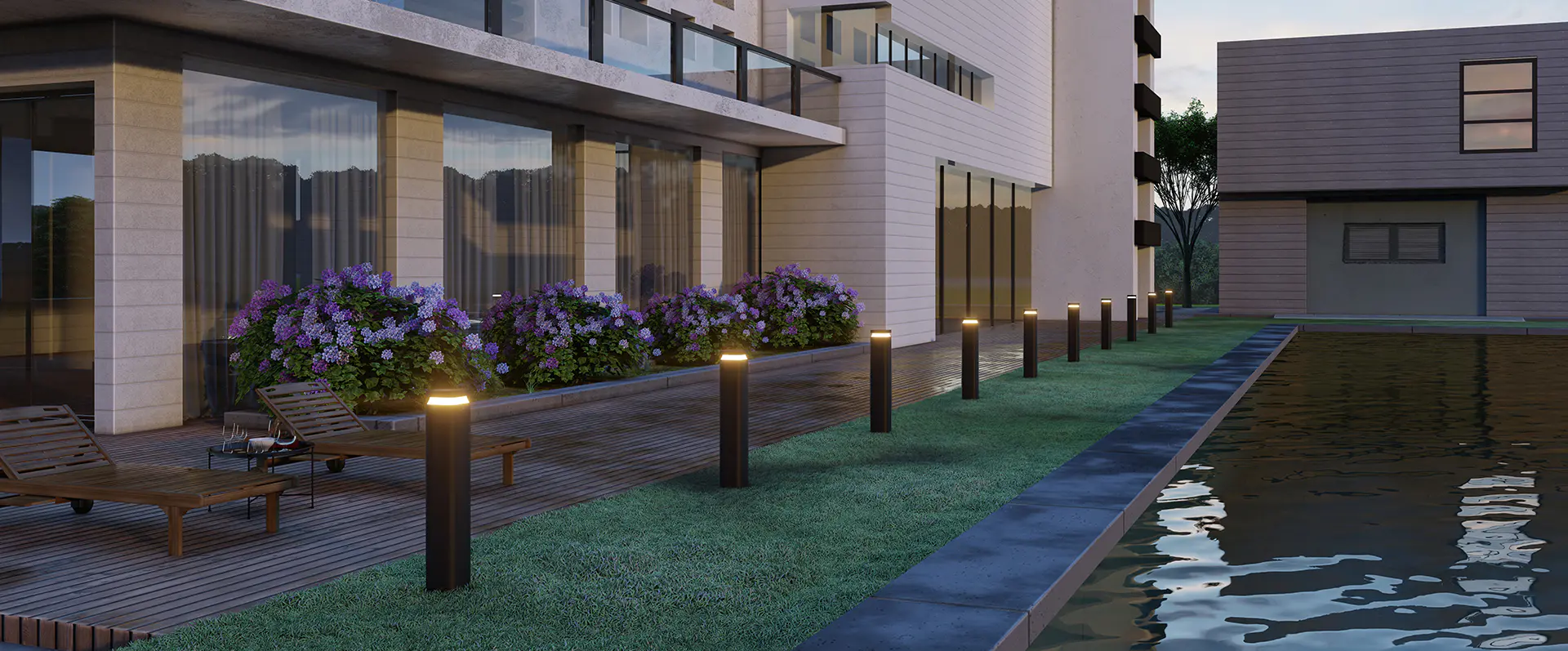 Боллард Systemlight Corso Edge
