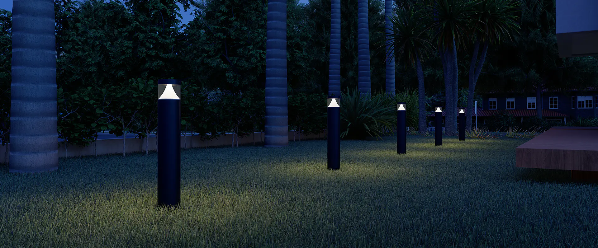 Боллард Systemlight Corso Dome