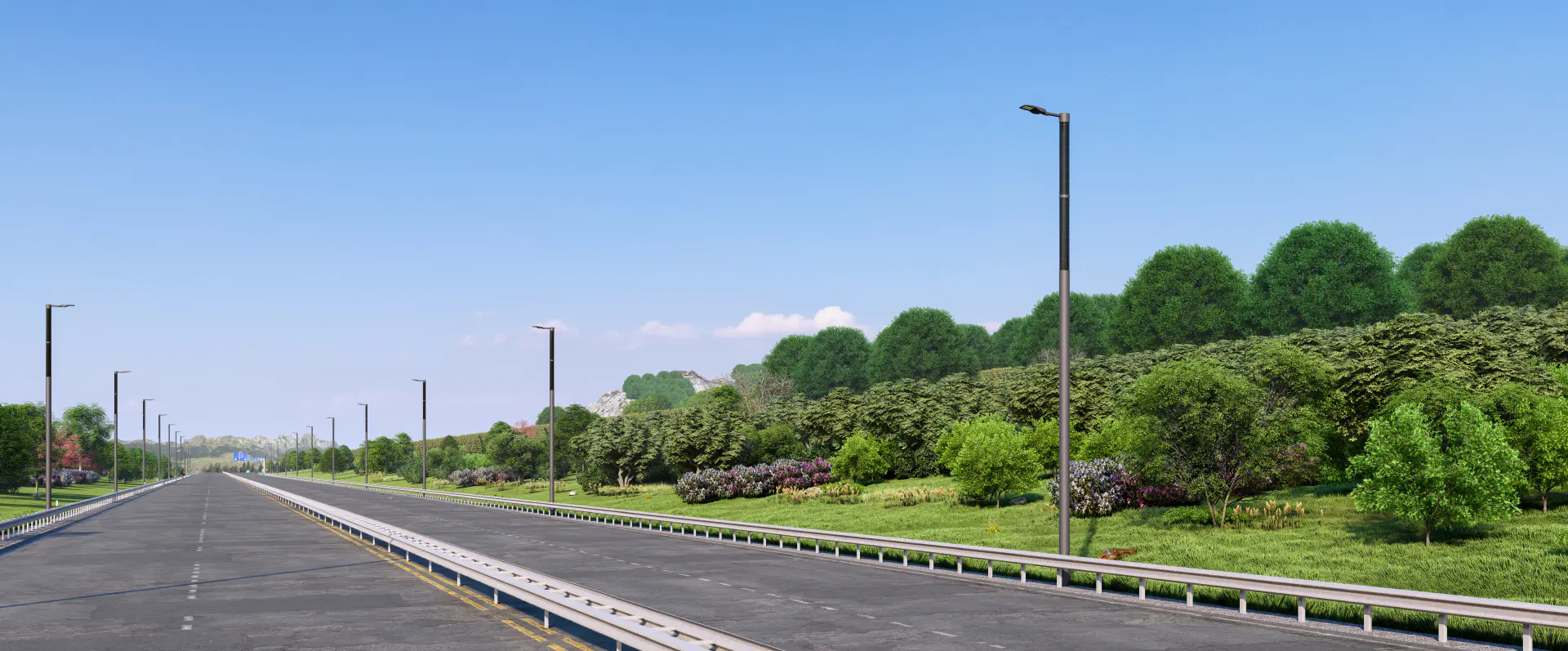 Магистральный светильник на солнечной батарее Systemlight Route Solar City